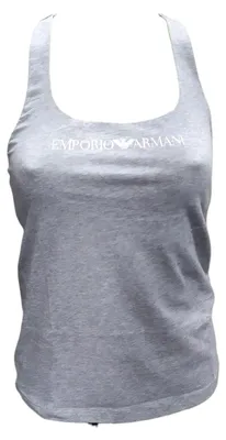 Produktbild von EMPORIO ARMANI Damen Iconic Logoband Tank Grey L