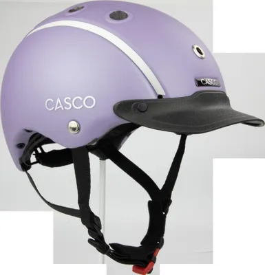 Produktbild von CASCO Nori Iconic Princess Kinderreithelm, Farbe:violett matt, Größe:50-52 cm