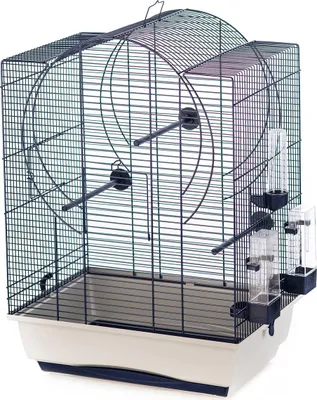 Produktbild von Duvo+ Vogelkäfig Emma 2 grau/blau