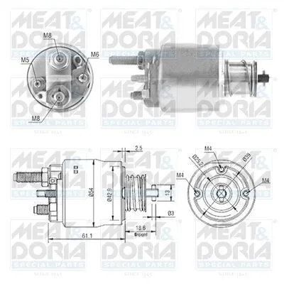 Image de Interrupteur magnétique, démarreur MEAT & DORIA 46223