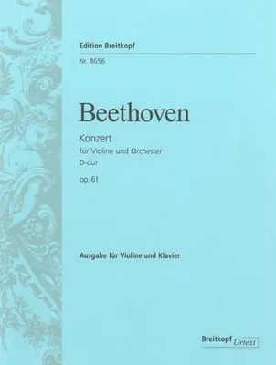 Produktbild von Violinkonzert D-dur op. 61 op. 61