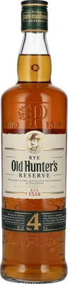 Produktbild von Old Hunter's No. 4 Rye Reserve Whisky 40% Vol. 0,7l