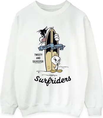 Produktbild von Looney Tunes - Sweatshirt für Damen BI24776 (L) (Weiß)