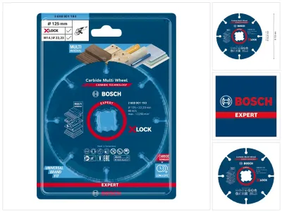 Produktbild von EXPERT Multi Material Carbide-Trennscheibe, 125 x 22,23 mm, X-Lock