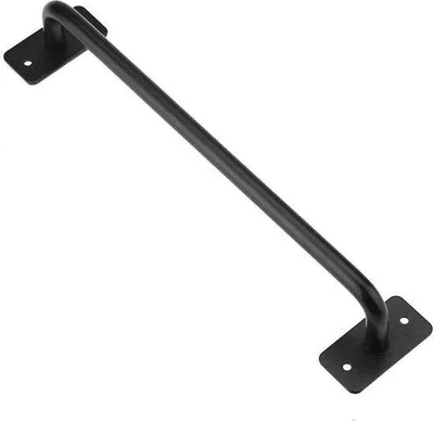 Produktbild von Schwarzes Metall-Ziehhandle für Schiebetüren