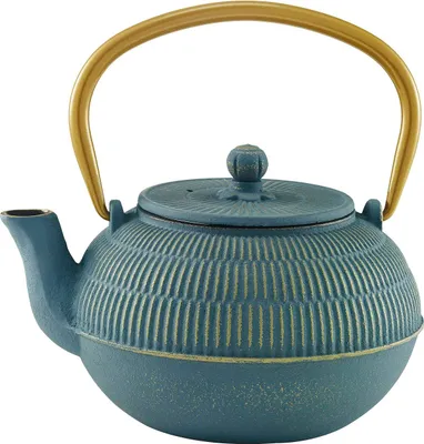Produktbild von BEKA 16409354, 0,9 l, Blau, Gelb, Eisenguss, Eisenguss, Keramik, Gas, Induktion