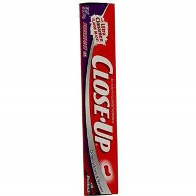 Immagine prodotto di Close Up | Dentifricio con liquido - 170 g - Sbiancante - Bocca fresca - Aroma di cannella