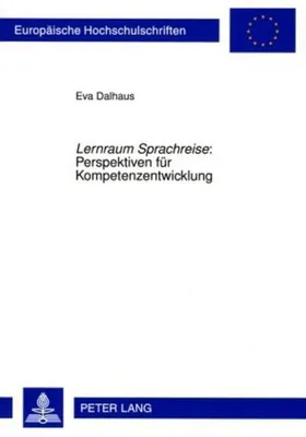 Immagine prodotto di 'Lernraum Sprachreise' : Perspektiven für Kompetenzentwicklung