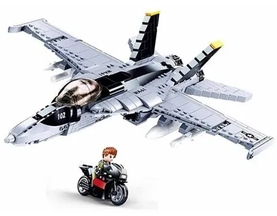 Obrázek produktu pro Sluban Model Bricks M38-B0928 Stíhačka F/A-18 Super Bumblebee