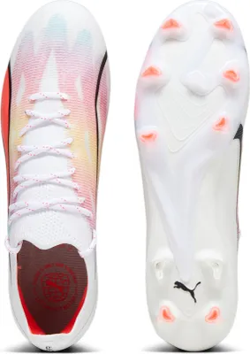 Produktbild von Puma Ultra Ultimate FG-AG white-black-fire orchid 43