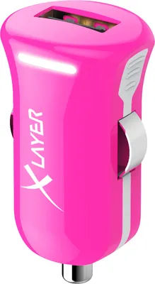 Produktbild von Xlayer Kfz-Ladegerät XLayer Colour Line USB Adapter 2.4A