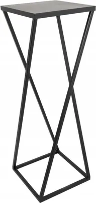 Produktbild von Moderner Loft Blumenständer BLACK DRILL 12 284/K-12-1P-70C