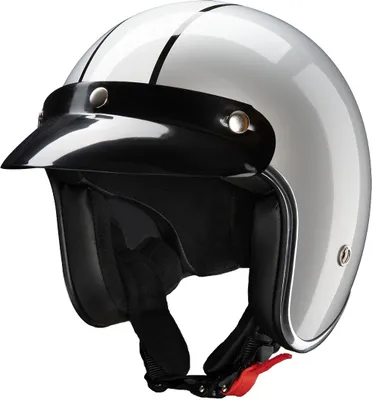 Immagine prodotto di Redbike RB-755 Casco Indiana jet, argento/nero/bianco, XS (53/54)