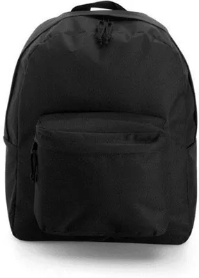 Produktbild von Rucksack Basic | 33 x 41 x 19 cm - Farbe: Black - Größe: 33 x 41 x 19 cm