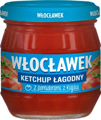 Obrázek produktu pro Ketchup Włocławek Łagodny 200 g