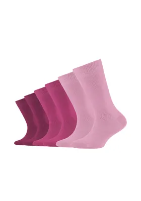 Produktbild von Camano Socken (Pack, 6-tlg.) ca-soft mit weichem Komfortbund orchid smoke 39-42