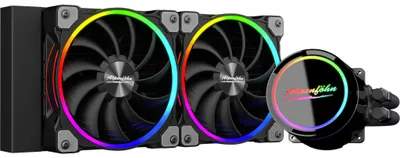 Produktbild von Alpenföhn Gletscherwasser 240 High Speed 240mm RGB Wasserkühlung schwarz