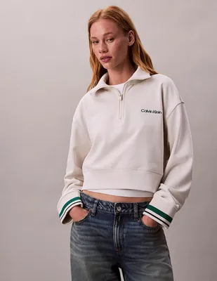 Produktbild von Calvin Klein 1/4 ZIP SWEATER GRAPHIC