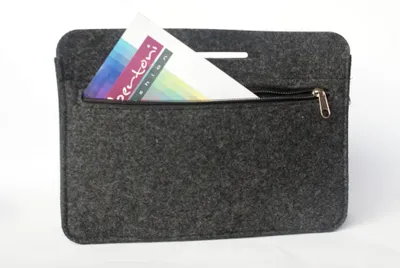 Immagine prodotto di Organizzatore in feltro Bertoni per borsa nero 26 x 18 x 8 cm