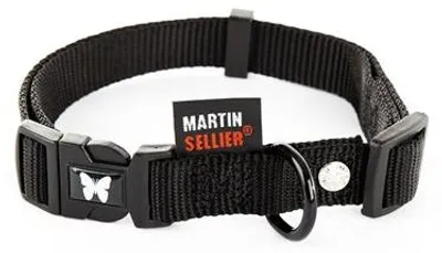 Image de Collier Martin réglable en nylon noir