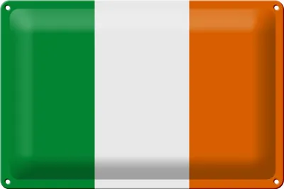 Produktbild von Blechschild Flagge Irland 30x20cm Flag of Ireland