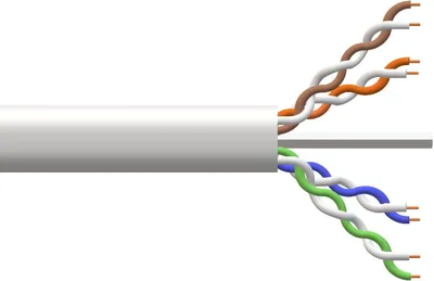 Immagine prodotto di LINK Cavo di Rete Cat 5E UTP Solido 305m Classe ECA - LK305U5E