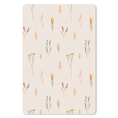 Produktbild von MuchoWow® Mauspad Mousepad Blumen - Pastell - Farben 40x60 cm - Mousepads - Maus Mat - Pad - Mausunterlage - Schreibtisch Accesoire