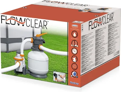 Produktbild von Bestway® Flowclear™ Sandfilteranlage mit Zeitschaltuhr 8.327 l/h, 280 W