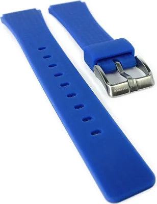 Produktbild von Calypso  Uhrenarmband aus Silikon in blau Spezial Anstoß  K5743/5
