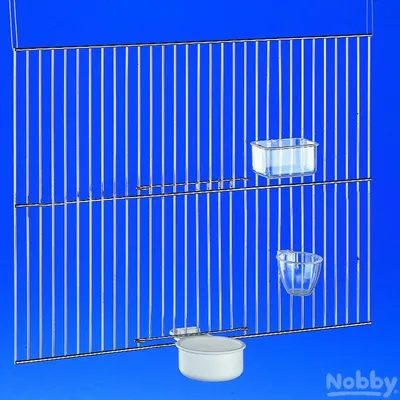 Obrázok produktu pre Nobby Eifutternapf rund für Gitter 3cl mittel transparent