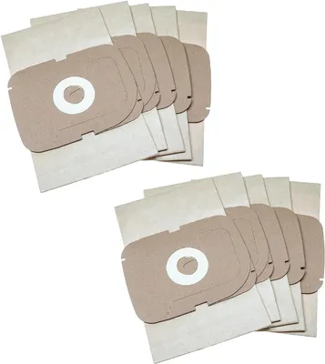 Produktbild von vhbw 10x Staubbeutel kompatibel mit Lux Intelligence, AP11, S115, Intelligence Royal Edition Staubsauger - 25,5cm x 17,9cm Sandfarben