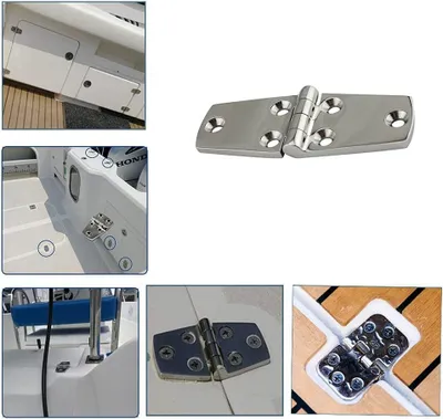 Produktbild von Stück 316 Edelstahl Schiffsscharnier 102×38mm Schranktürscharnier Verwendet für Boote, Yachten, Türscharniere Schrankscharniere Verbindungsscharniere.