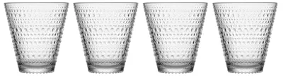 Imagen del producto de ittala Kastehelmi tumbler 30cl clear 4pc 1027291