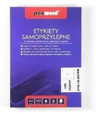 Zdjęcie produktu dla Etykiety samoprzylepne A4/100K 1x210x297mm