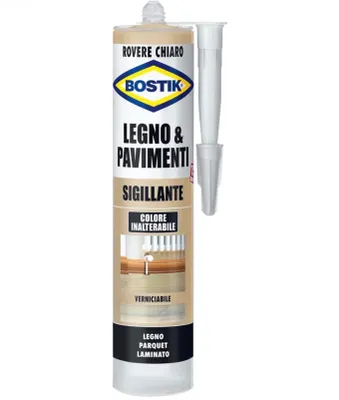 Produktbild von Bostik Silikon für Holz, 300 ml, für Parkett, Möbel, für Profiheimwerker