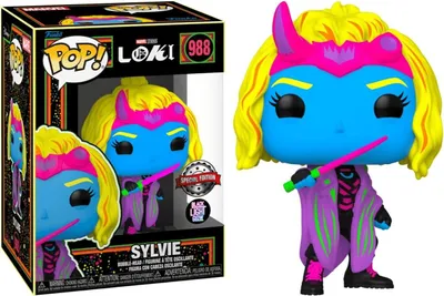 Immagine prodotto di Marvel Comics Funko POP! figura da collezione in PVC - Sylvie (Luce Nera) (988)
