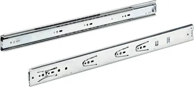 Immagine prodotto di Hettich Kugelvollauszug 500mm lang Schubladenauszug m. Dämpfung verchromt 1 Paar