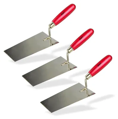 Putzkelle Glättkelle Traufel Kelle Spachtel Maurerkelle Trapez Kellen Tlg. Putzerkelle 3-tlg. 922690 22401 4031765224017 Stabilo-Fachmarkt.de Dema