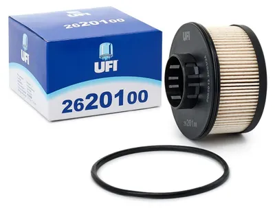 Produktbild von Kraftstofffilter UFI 26.201.00 für OPEL Corsa F Filtereinsatz