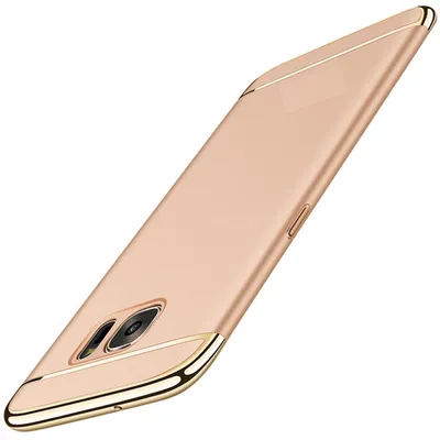 Zdjęcie produktu dla Pokrowiec na telefon komórkowy Etui ochronne do Samsung Galaxy J5 2017 Bumper 3 w 1 Cover Gold