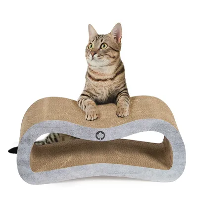 Produktbild von Kratzbrett Orbit SMALL · Katzenmöbel · betonoptik