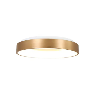 Image de Steinhauer - plafonnier - Ringlede - or - plastique métal - Ø 38cm - LED - 2562GO