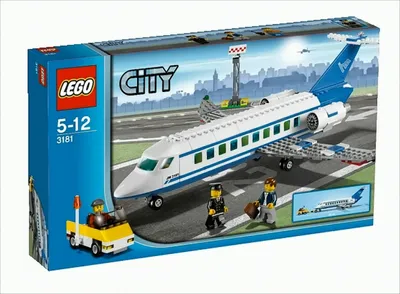 Produktbild von LEGO City - 3181 Passagierflugzeug