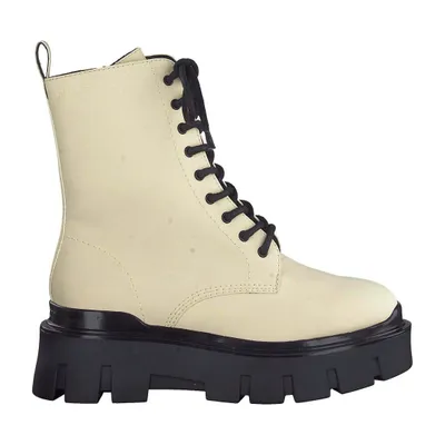 Produktbild von Tamaris Damen Stiefeletten 1-25287-29 418 Farbe: Beige Größe: 37