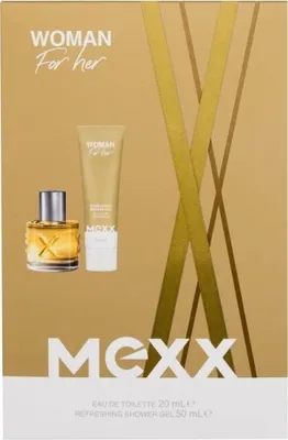 Produktbild von MEXX Woman for her Geschenk Set EDT Eau de Toilette 20ml& Duschgel 50ml