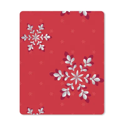 Produktbild von MuchoWow® Mauspad Mousepad Muster - Weihnachten - Pflanzen 30x40 cm - Mousepads - Maus Mat - Pad - Mausunterlage - Mausmatten
