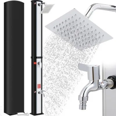 Productafbeelding van Zonnedouche op zonne-energie met 360° douchekop en voetdouche