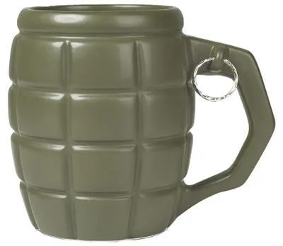 Productafbeelding van Grote Groene Granaatvormige Mok 790 ml