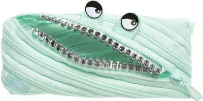 Immagine prodotto di Astuccio Grillz per ragazzi, 30 matite, lavabile in lavatrice, color menta
