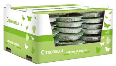 Alu-Fackeln Citronella Java, 32 Stk., Ø 16 cm, 4 h Brenndauer